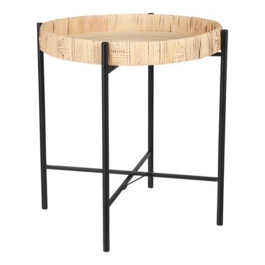 Mica Decorations Kaj Table d'appoint -H51 x Ø44,5 cm - Marron product