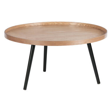 Table d'Appoint - Bois - Naturel - 39x78x78 - WOOOD - Mesa product