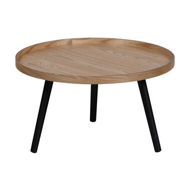 Table d'Appoint - Bois - Natural - 34x60x60 - WOOOD - Mesa product
