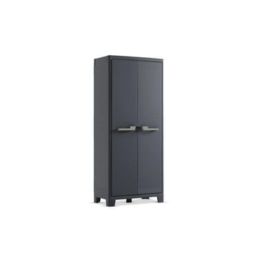 Keter Moby armoire haute - 4 étagères - 80x44x182 cm - carbon product