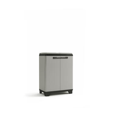 Keter Planet recycling cabinet - 68x39x92 cm - noir/union gris product