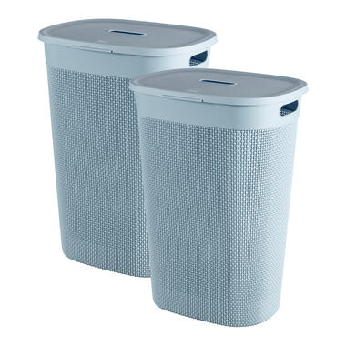 Curver Filo Coffre à Linge - 55L - lot de 2 - Bleu/Gris product