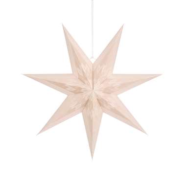 House of Seasons Décoration de Noël en forme d'étoile Ø60 cm Beige product