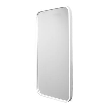 Fragix Boston miroir mural rectangulaire - Blanc - Métal - 75x40cm product