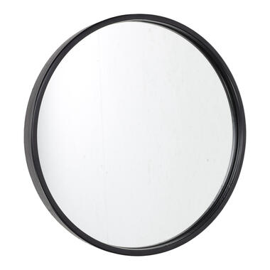 Miroir mural Fragix Boston rond - Noir - Métal - Ø35cm - Industriel product