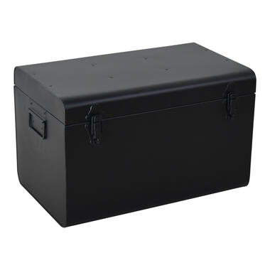 LOFT42 Box Coffre de Rangement Moyen - Métal - Noir Mat - 50x31x31 product