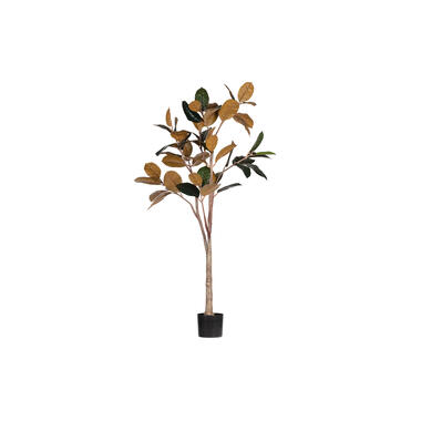 WOOOD Rubber Kunstplant - Groen/Bruin - 170x106x63 product