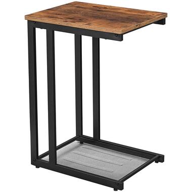 Parya Home - Bijzettafel - Inclusief Roosterplank - Industrieel product