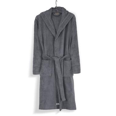 Walra - Badjas Luxury Robe - L/XL cm - Antraciet product