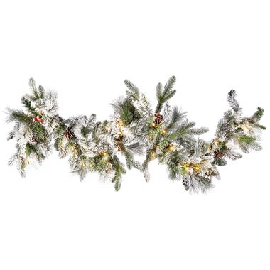 Guirlande de Noël LED effet neige 180 cm blanc WHITEHORN product
