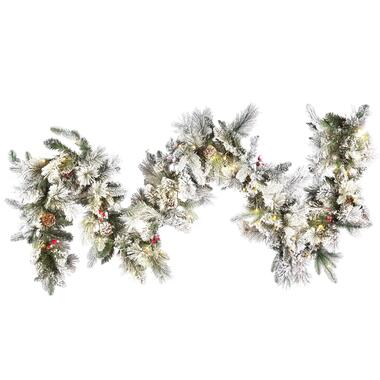 Guirlande de Noël LED effet neige 270 cm blanc WHITEHORN product