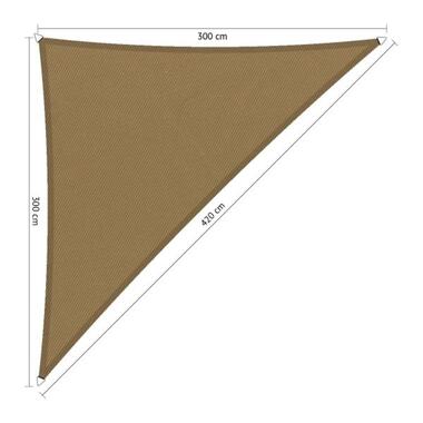 Shadow Comfort waterafstotend, driehoek 3x3x4,2m Original Camel product
