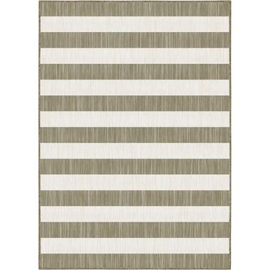 Eva Interior Tapis d'extérieur Stripes brun/gris double face - 160x230cm product