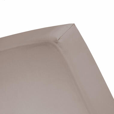 Cinderella - Hoeslaken - Tot 25 cm matrashoogte - Jersey - 70x200 cm - Taupe product