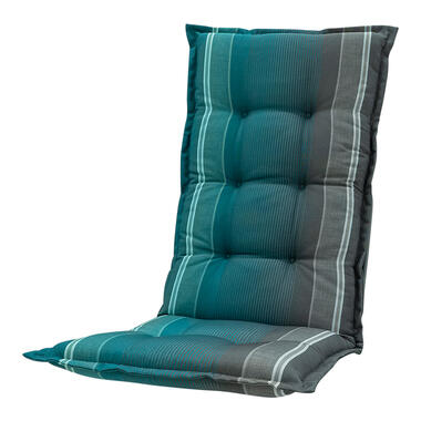 Madison - Hoge rug - Stef sea blue - 123x50 - Blauw product