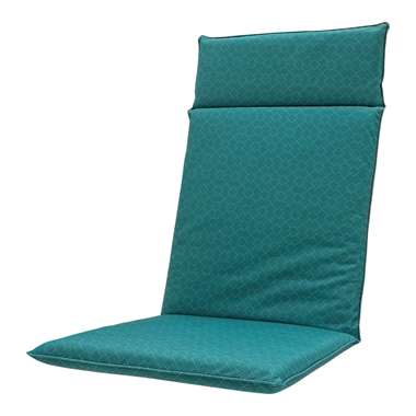Madison - Hoge rug - Check sea blue - 120x50 - Blauw product