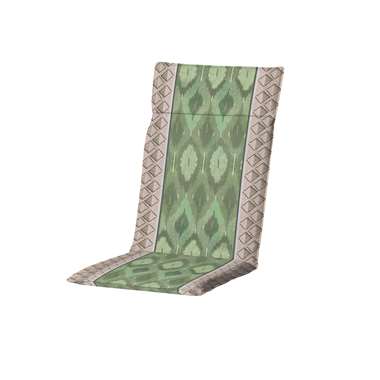 Madison - Hoge rug - Ikatin green - 120x50 - Groen product