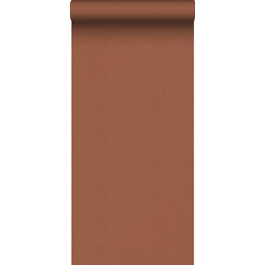 ESTAhome papier peint - lin - terracotta - 0,53 x 10,05 m - 139369 product
