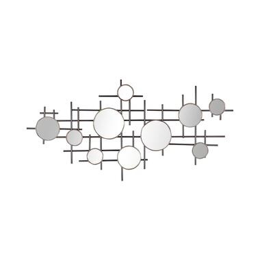 IBOS - Wandspiegel - Zwart - Metaal product