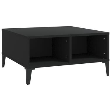 vidaXL Table basse Noir 60x60x30 cm Aggloméré product