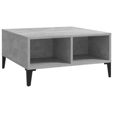 vidaXL Table basse gris béton 60x60x30 cm bois d'ingénierie product