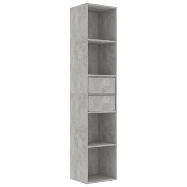 vidaXL Boekenkast 36x30x171 cm bewerkt hout betongrijs product