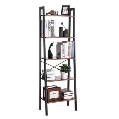 Bobble Home - Vintage - Armoire avec 5 étagères - Noir/Brun product