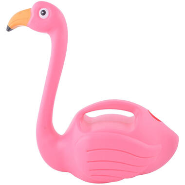Esschert Design Gieter - flamingo - roze - 1,5 liter - kunststof product