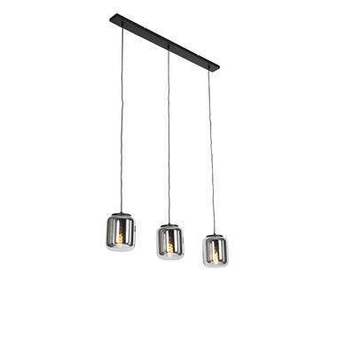 Qazqa hanglampen bliss zwart e27 product