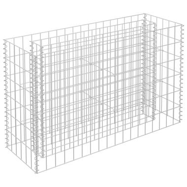 vidaXL Lit surélevé à gabion Acier galvanisé 90x30x60 cm product