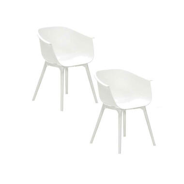Garden Impressions Lexy chaise de jardin blanc - 2 pièces product