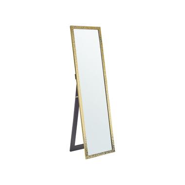 BRECEY - Staande spiegel - Goud - Synthetisch materiaal product