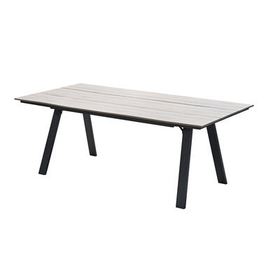 Garden Impressions tuintafel Braga donker grijs 220 x 100 cm product