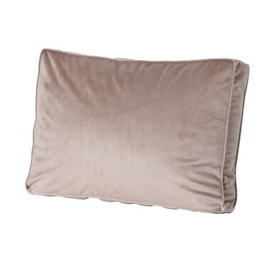 Madison Lounge back soft outdoor Velvet taupe/panama taupe back cushion 60x43cm product