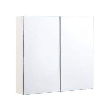 Armoire de toilette blanche avec miroir 80 x 70 cm NAVARRA product