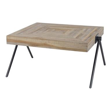 Table basse Bois de teck - Carrée - 80cm - Table Teca product