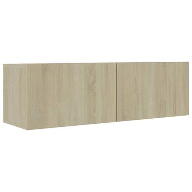 vidaXL Meuble TV Chêne sonoma 100x30x30 cm Bois d’ingénierie product