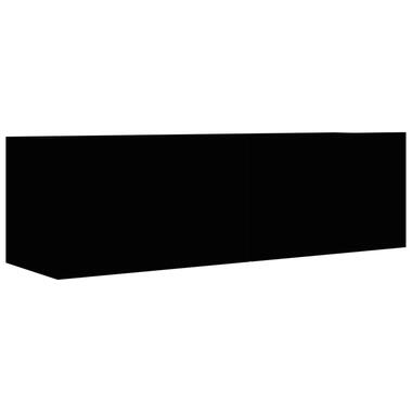 vidaXL Meuble TV Noir 100x30x30 cm Bois d’ingénierie product