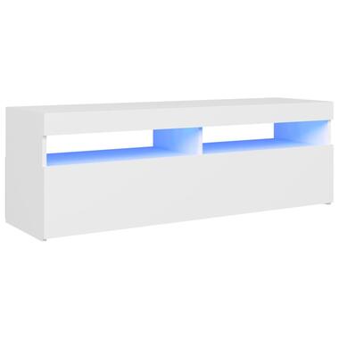 VIDAXL Tv-meubel met LED-verlichting 120x35x40 cm wit product