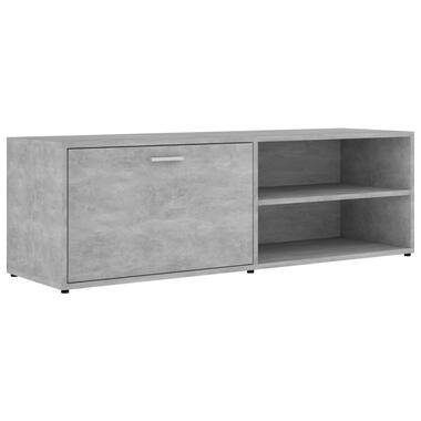 vidaXL Tv-meubel 120x34x37 cm bewerkt hout betongrijs product