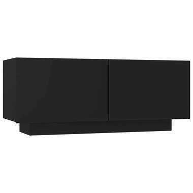 vidaXL Meuble TV Noir 100x35x40 cm Aggloméré product