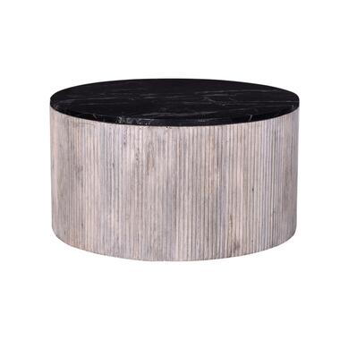 Table basse Ronde - Marbre - Marron - Ø70cm - Table basse Glitzie product