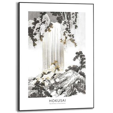 Schilderij - Hokusai - 70x50 cm Hout product