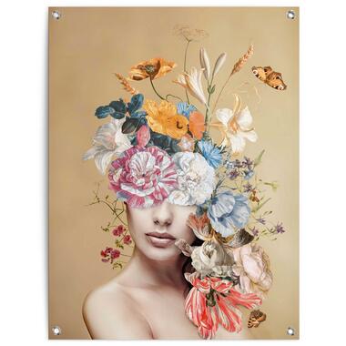 Poster de jardin Fleuri 80x60 cm Multicolore product
