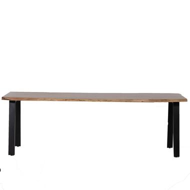 Table tronc d'arbre bois d'acacia - naturel - 200cm - Table Lars - Giga Meubel product