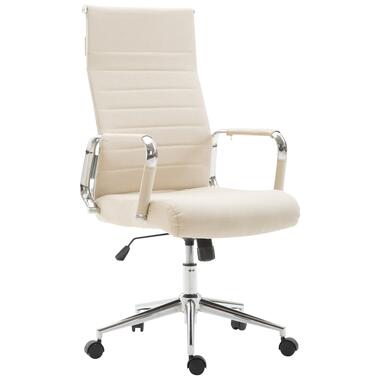 CLP Chaise de bureau Kolumbus Chrome Cadre - Tissu - Crème product