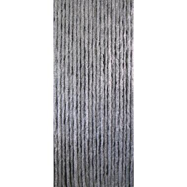 Parya Home - Rideau volant queue de chat - 90 x 220 cm - Blanc/Gris product