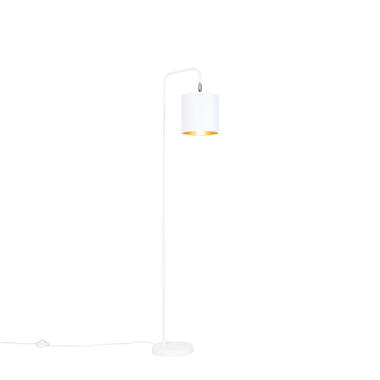 Qazqa lampadaire moderne blanc - lofty product