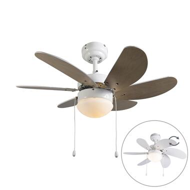 QAZQA ventilateur de plafond blanc - fresh 3 product