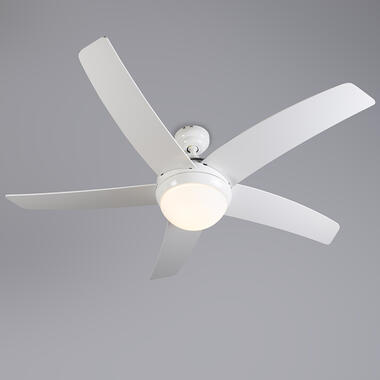 QAZQA ventilateur de plafond blanc avec télécommande - cool 52 product